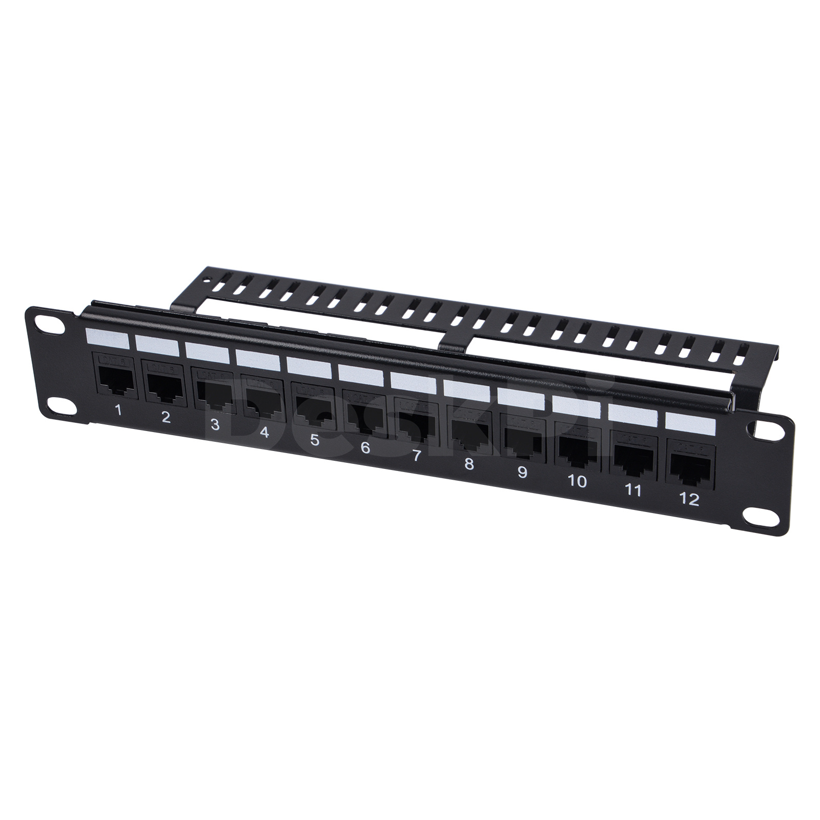 Deskpi Super6C - แผงแพทช์เคเบิล DeskPi Rackmate 12 พอร์ต CAT6