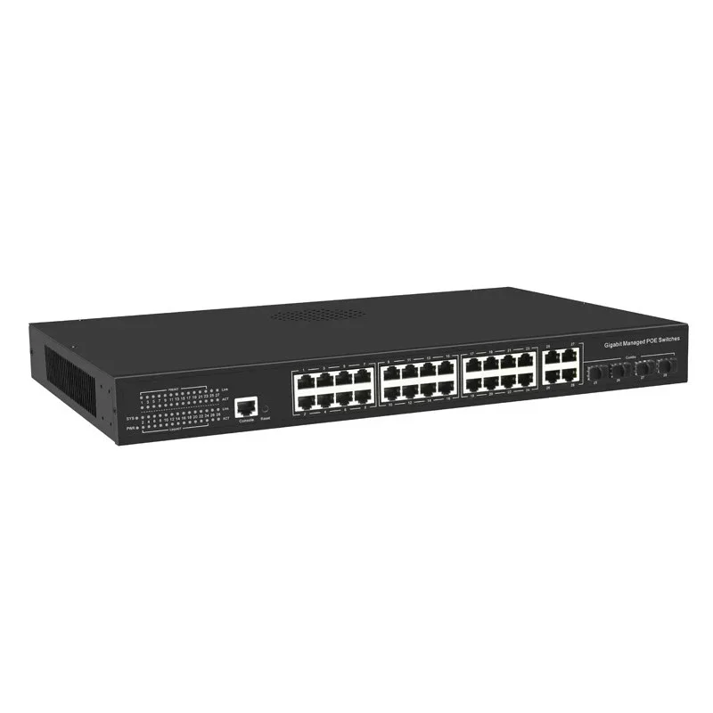 Sfp+ 10G Managed Switch 8 Port - สวิตช์เครือข่ายอีเธอร์เน็ตแบบมีการจัดการระดับ L2 แกนหลัก รองรับพอร์ต Gigabit แบบเต็มจำนวน
