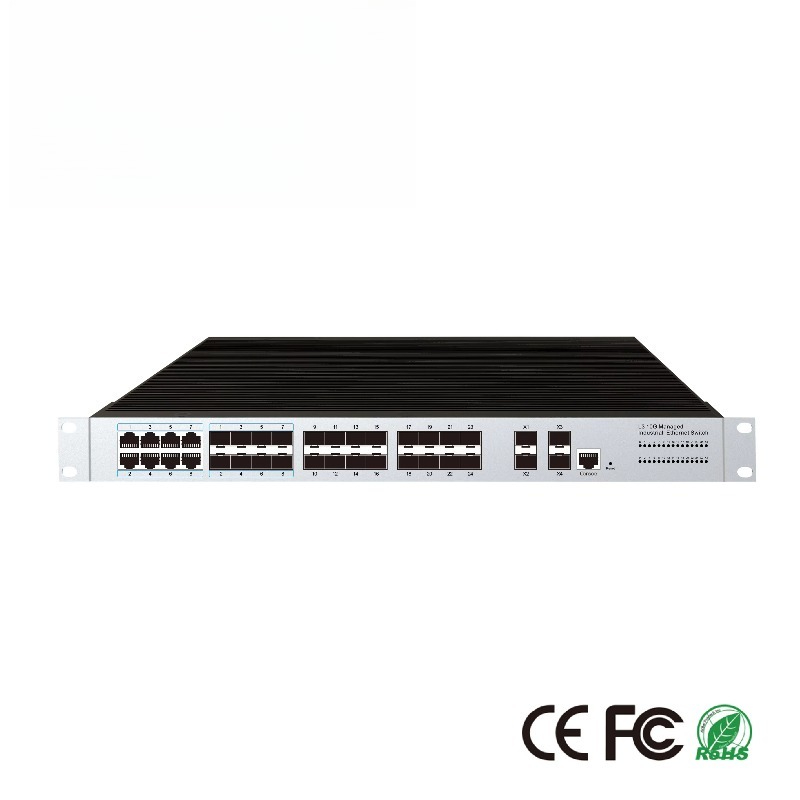 สวิตช์อีเธอร์เน็ตอุตสาหกรรมแบบ - Sfp+ 10G Managed Switch 8 Port บทวิจารณ์และราคา