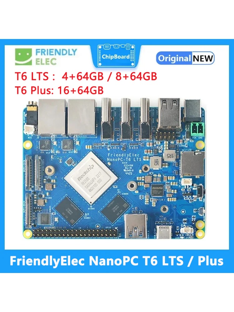 บอร์ด FriendlyElec NanoPC T6 L - Nanopc T6 16Gb บทวิจารณ์และราคา