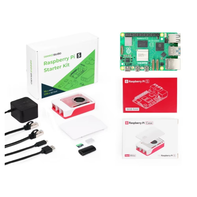 ชุดเริ่มต้น 5 ชุด – มาพร้อมหน่ - Raspberry Pi 5 8Gb บทวิจารณ์และราคา