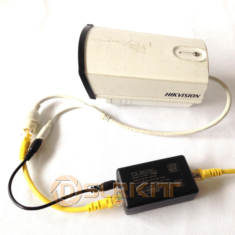Gigabit 802.3at 24 วัตต์ Activ - Active Poe Splitter Gigabit 12V 2A บทวิจารณ์และราคา