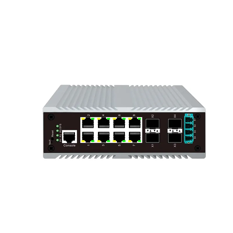สวิตช์จัดการอุตสาหกรรมแบบ PoE  - Sfp+ 10G Managed Switch 8 Port บทวิจารณ์และราคา