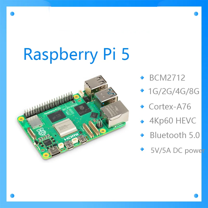 บอร์ดพัฒนา Raspberry Pi 5 Cort - Raspberry Pi 5 8Gb บทวิจารณ์และราคา